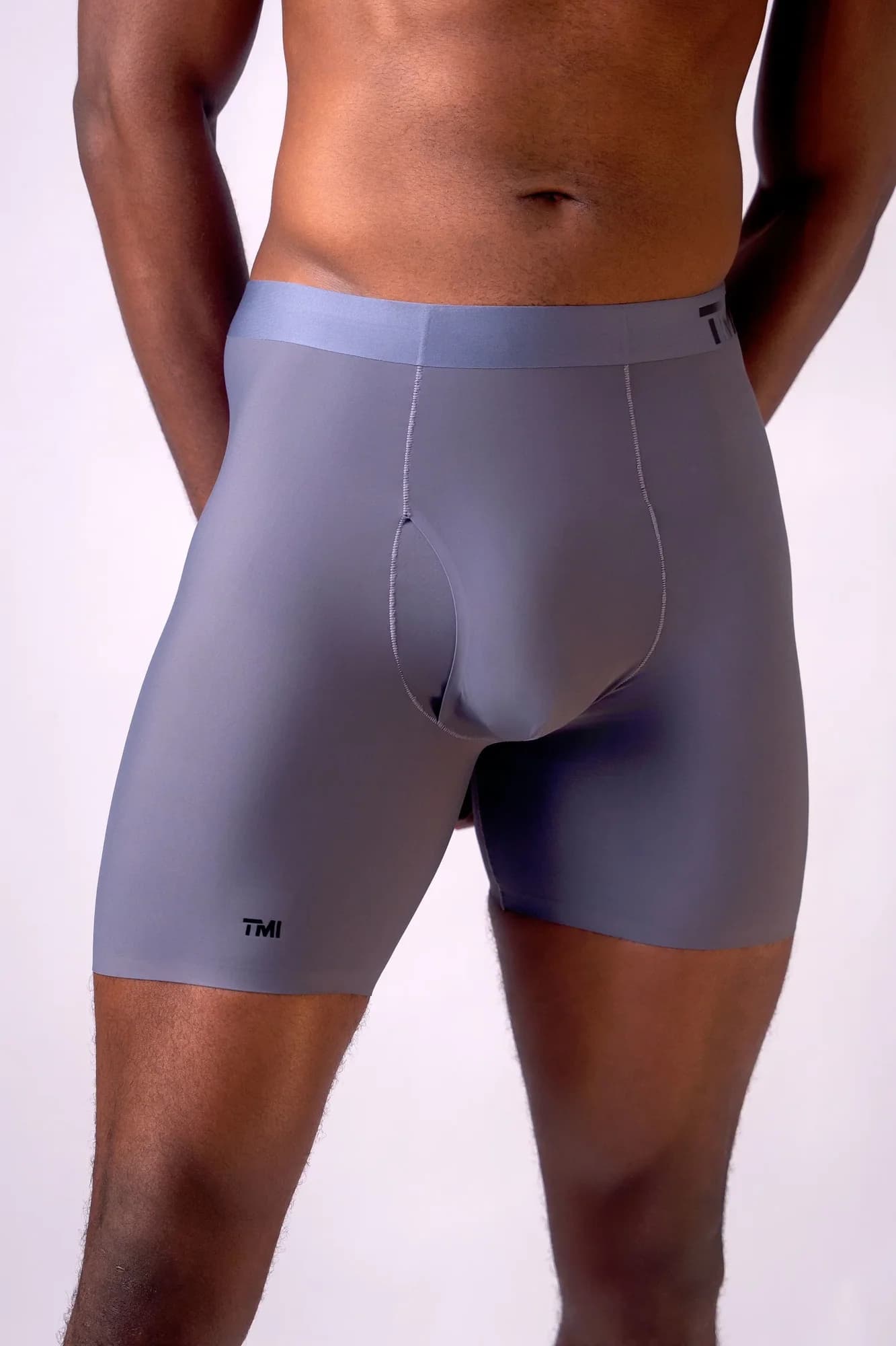 TMI LONG BOXER — GREY